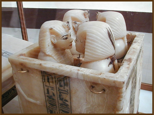 Tutankhamun Canopic Jars
